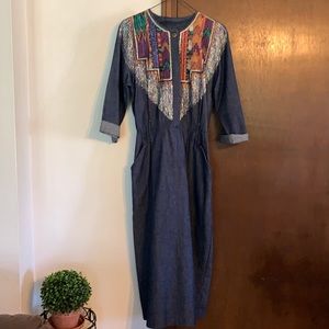 Denim Dress with pockets